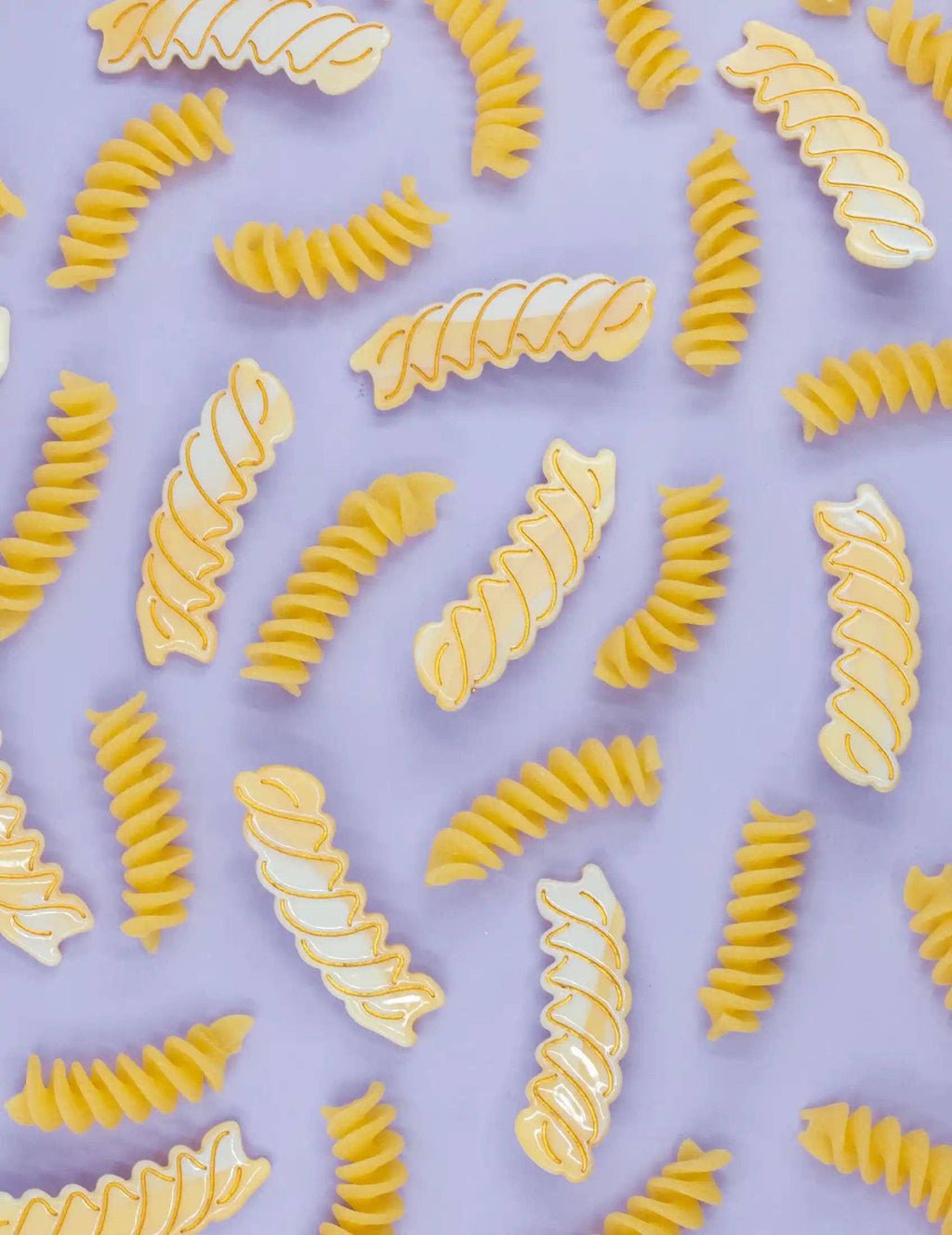 Joanna Behar - Pasta Alligator Hair Clip Set