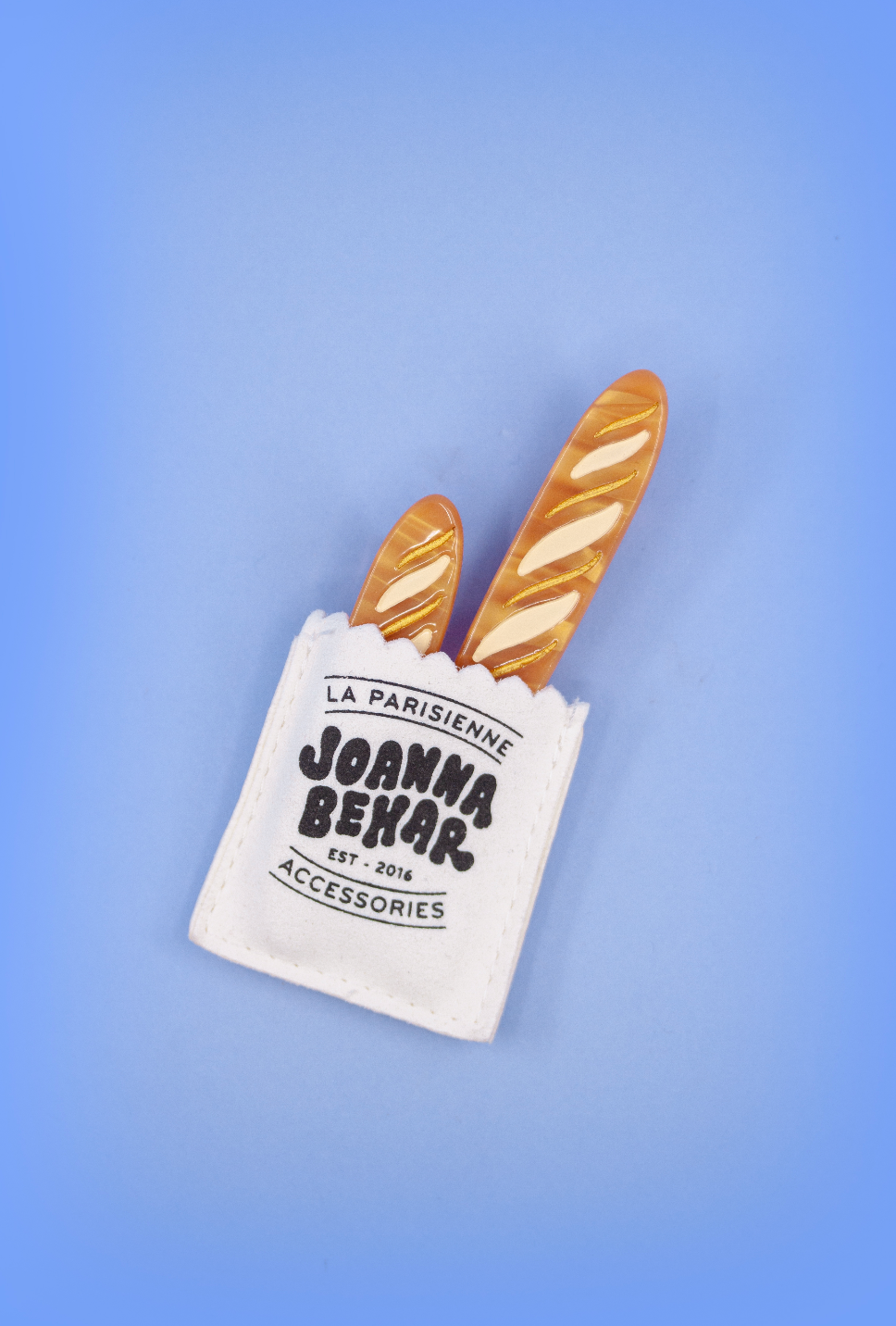 Joanna Behar - Baguettes Barrettes Clips (Set of 2)