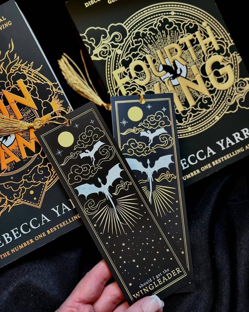 Storm Rider Wingleader Dragon Illustrated Bookmark