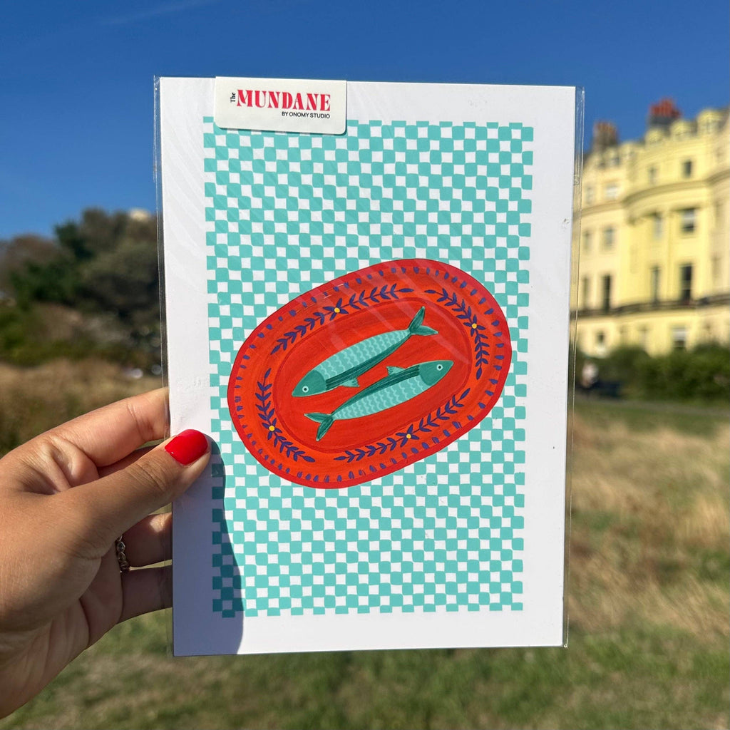 Sardine Fish Giclée Art Print