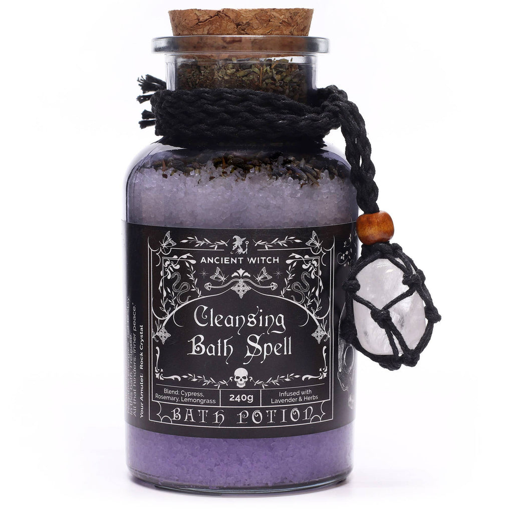 Ancient Witch Bath Salts Spell Potion