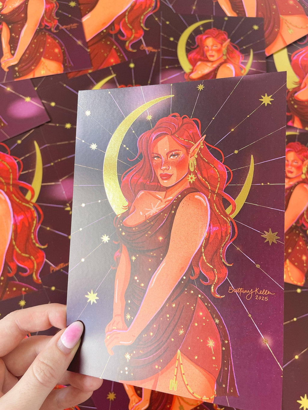 Bryce Gold Foil Print