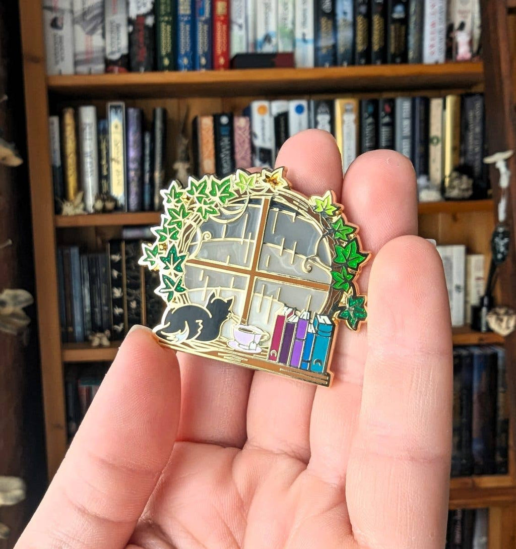 Geek and Artsy - Rainy Days Enamel Pin