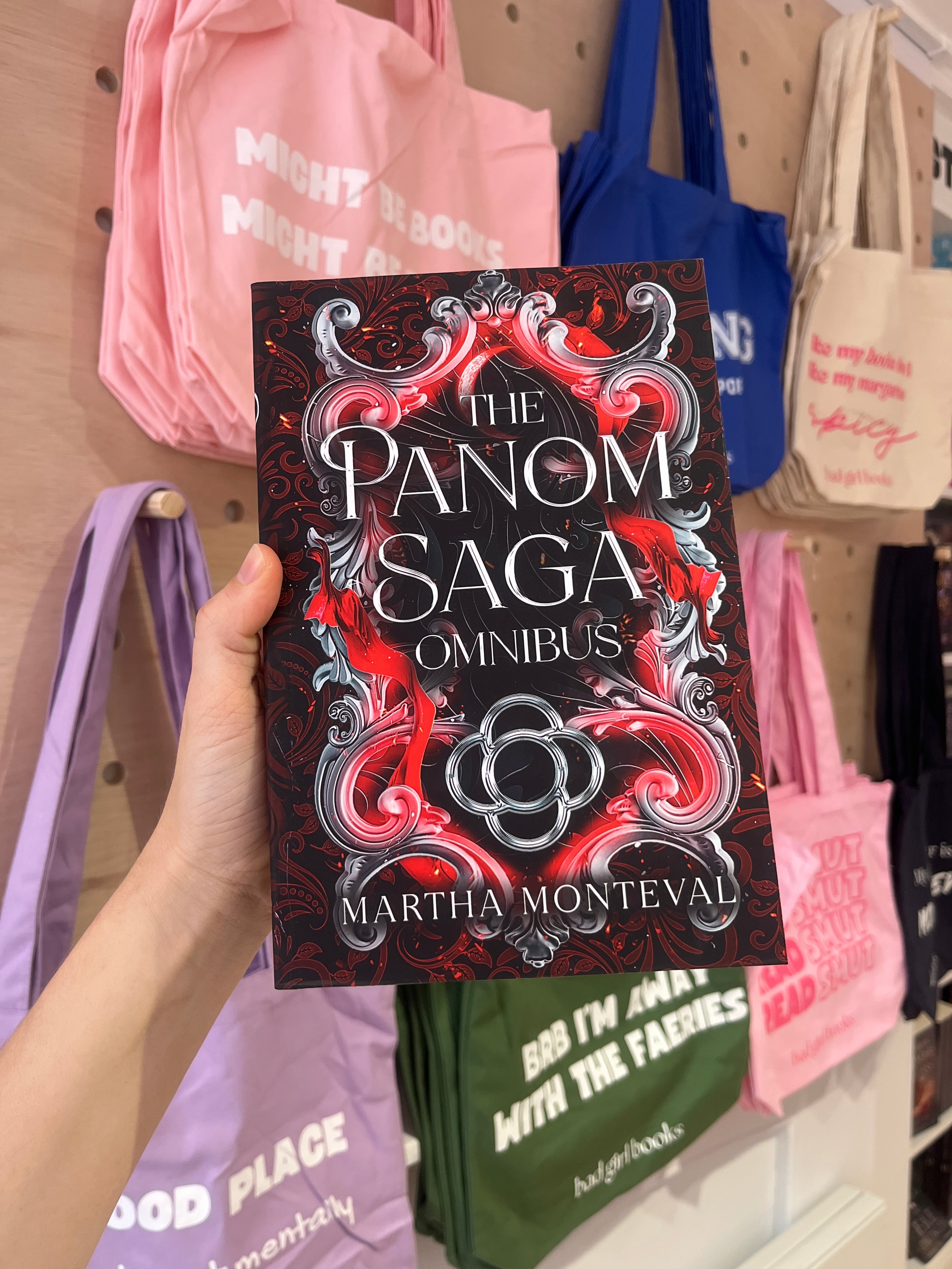The Panom Saga omnibus by Martha Monteval (paperback)