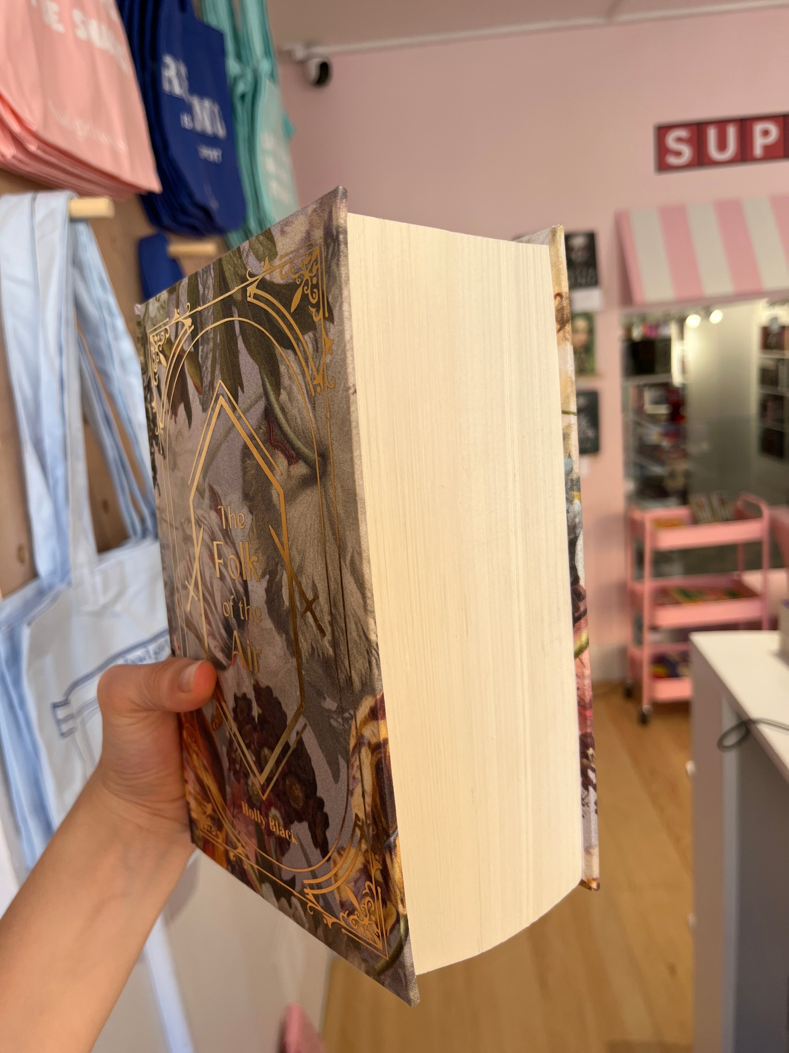 The Cruel Prince (the Folk of the Air) omnibus trilogy by Holly Black (handmade bookbind special edition)