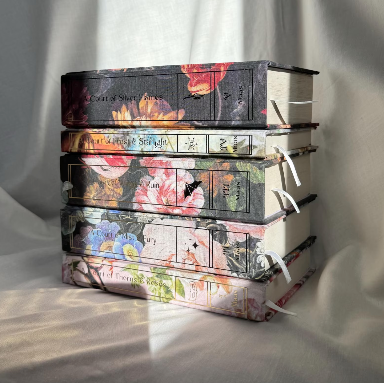 ACOTAR FULL SET 5 Books handmade re-binded special edition book