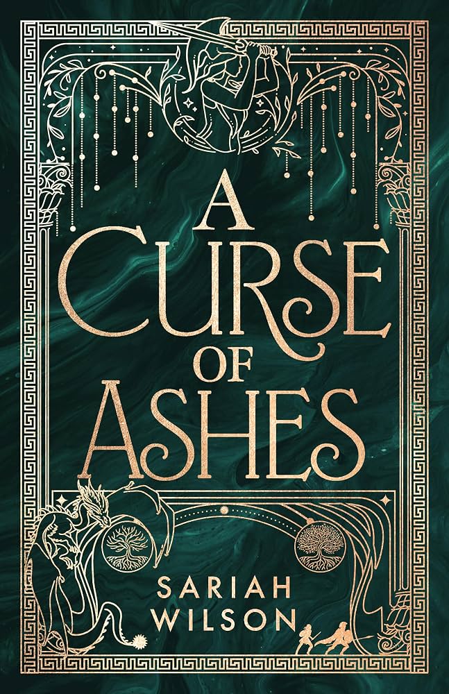 A Curse of Ashes by Sariah Wilson (Indie Hardcover)