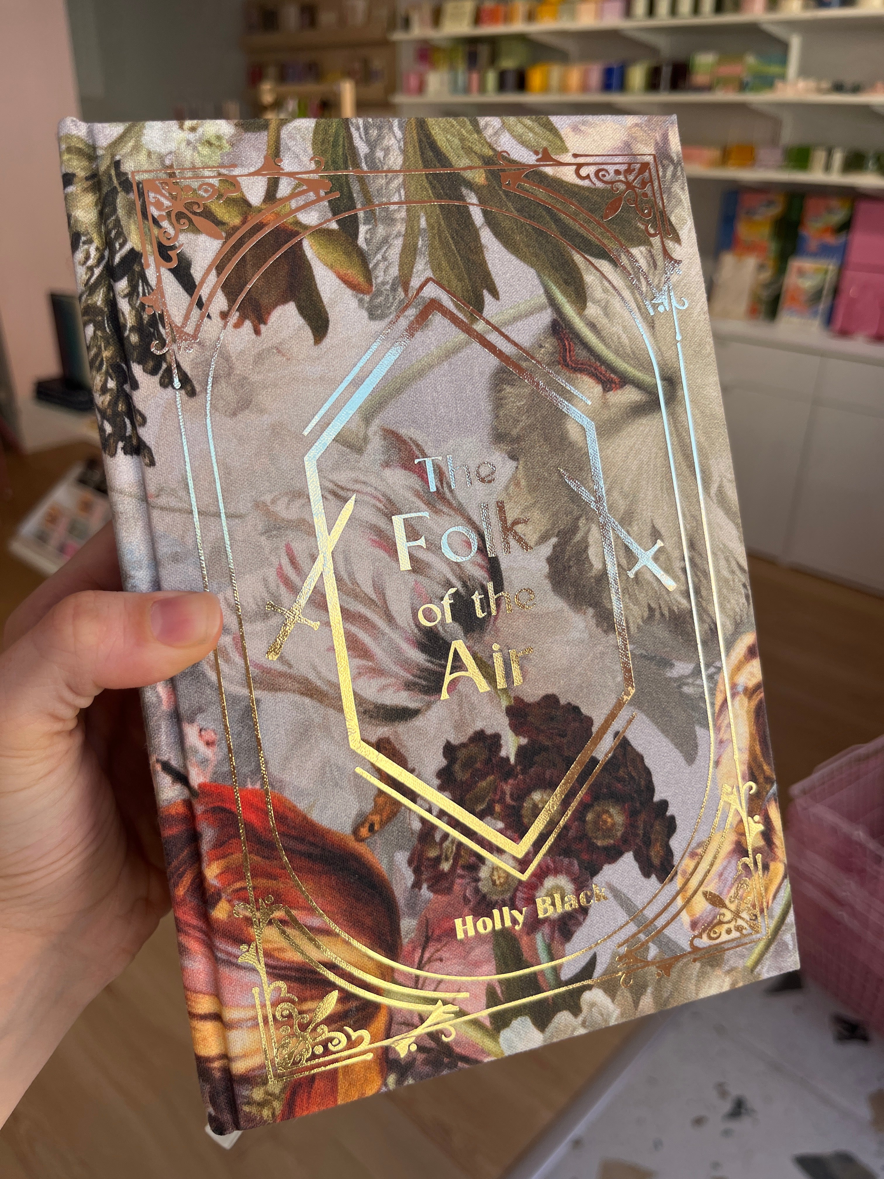 The Cruel Prince (the Folk of the Air) omnibus trilogy by Holly Black (handmade bookbind special edition)