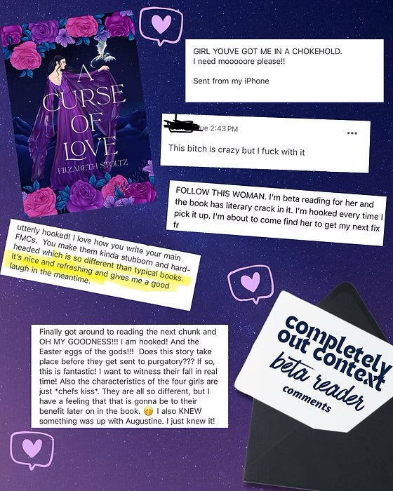 A Curse of Love by Elizabeth Stoltz (hardcover)