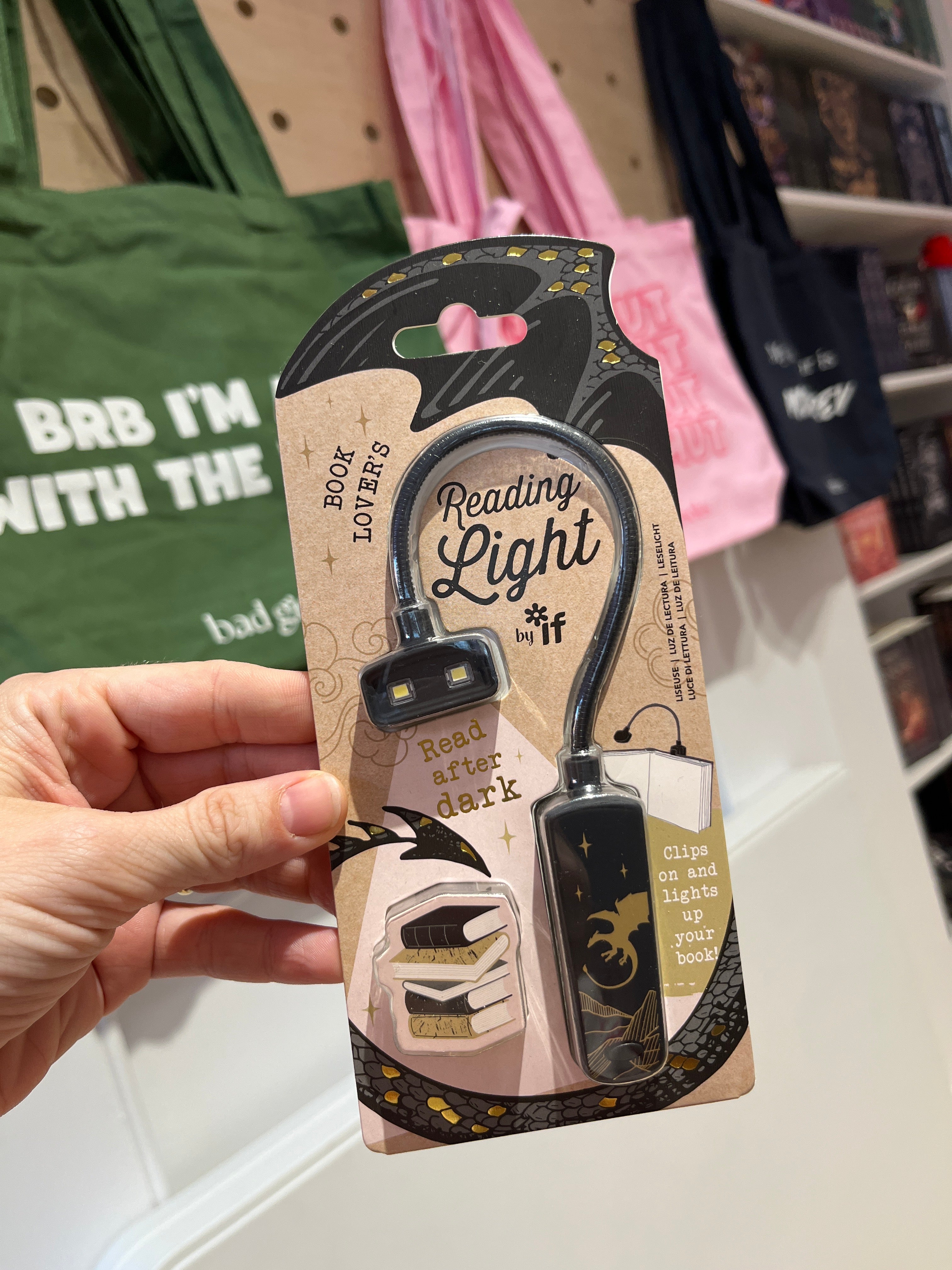 Fourth Wing Book Lover’s Reading Light