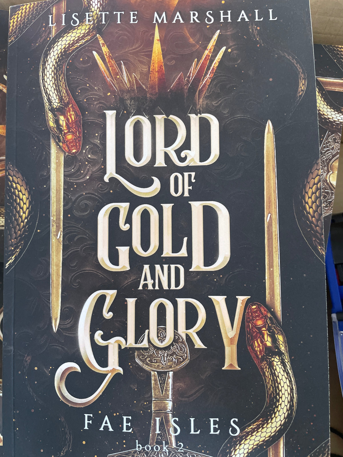 Lord of Gold and Glory (Fae Isles Book 2) by Lisette Marshall