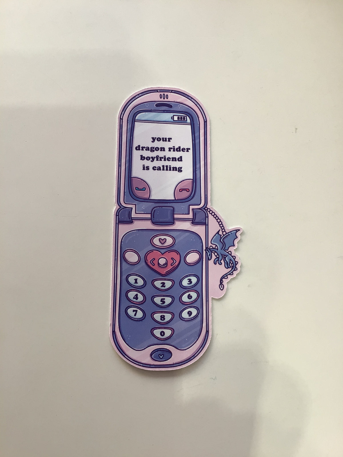 Your Dragon Rider Boyfriend Is Calling Bookmark