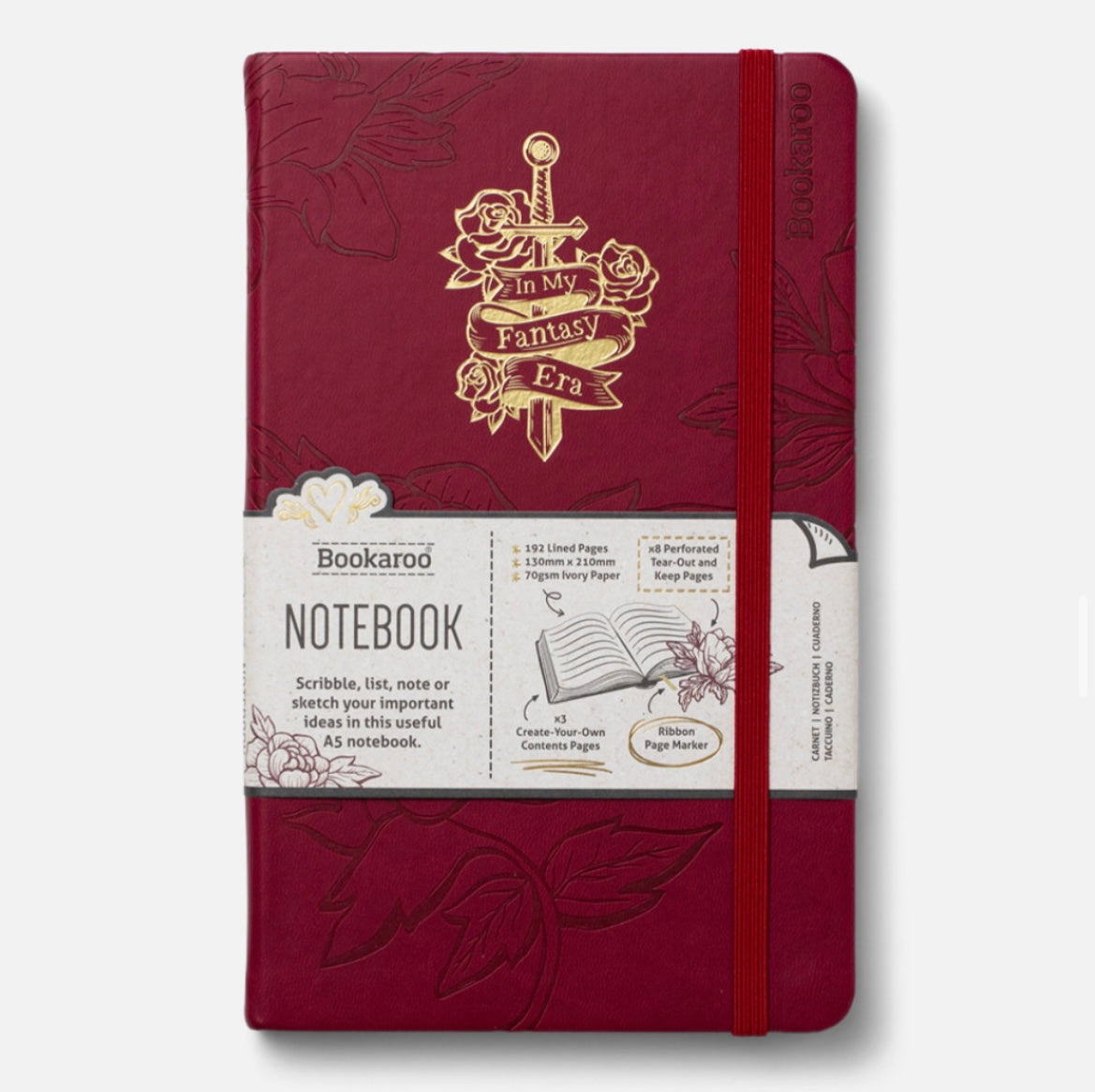 Bookaroo In My Fantasy Era A5 Notebook