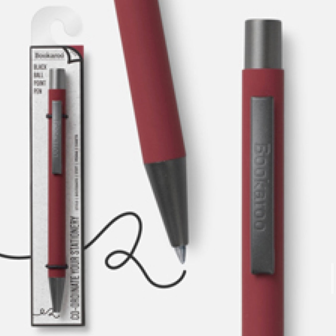 Bookaroo ball point pen (dark red)