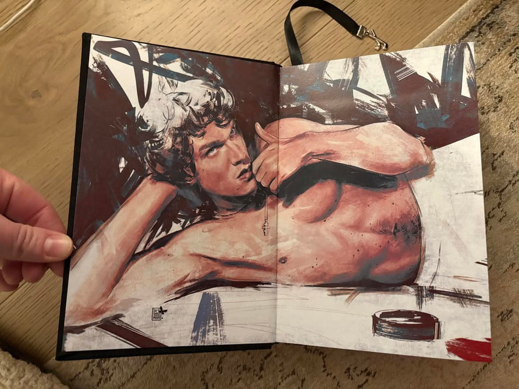 Heated Rivalry handmade re-binded special edition book (DELIVERY FEBRUARY 2027)