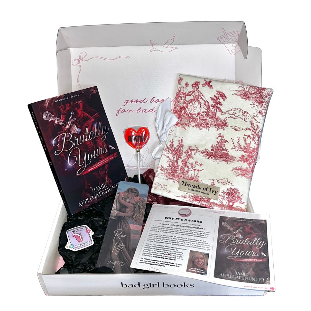 LEFTOVER: May book club box (Brutally Yours by Jamie Applegate Hunter)
