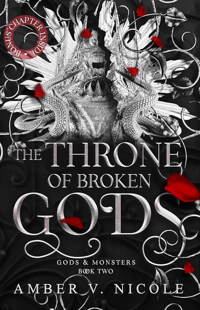 The Throne of Broken Gods by Amber V. Nicole (US Paperback)