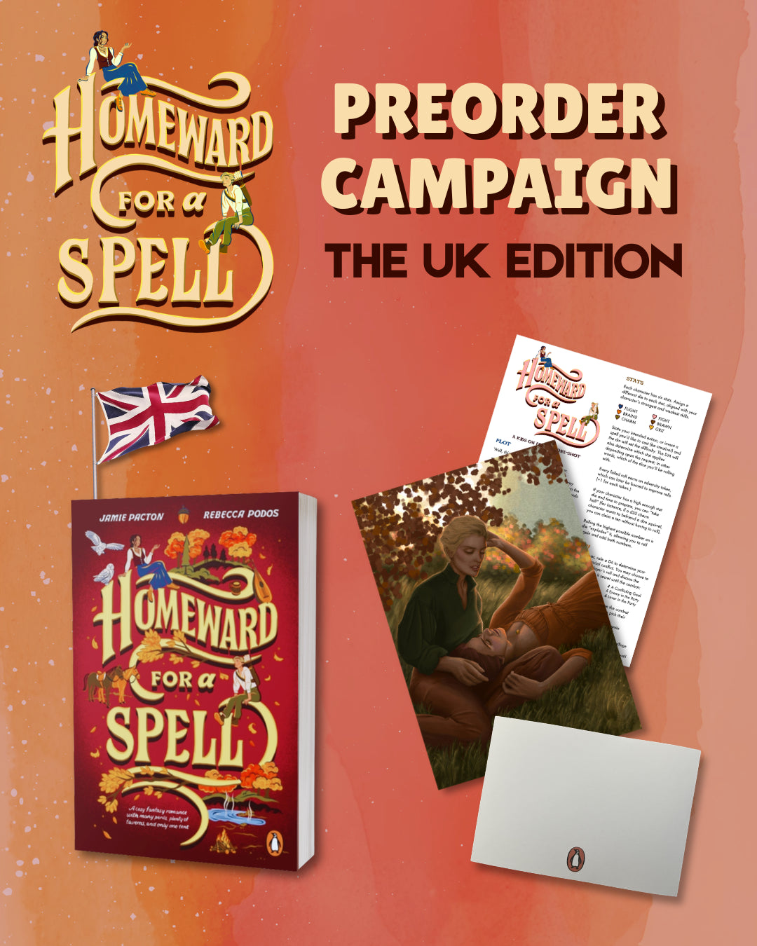 PRE-ORDER Homeward for a Spell by Jamie Pacton and Rebecca Podos