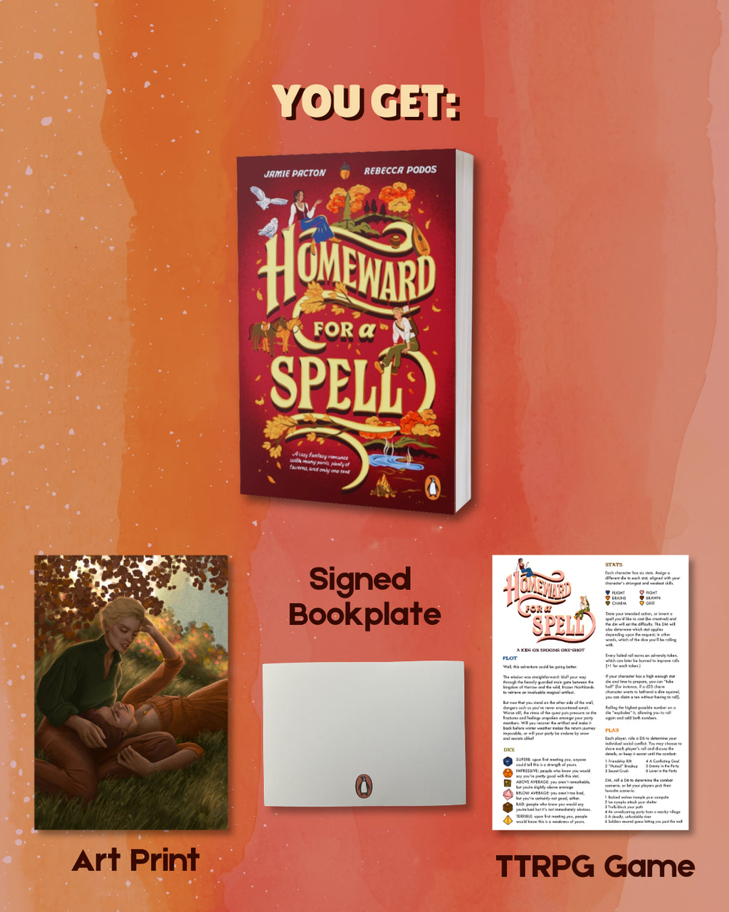 PRE-ORDER Homeward for a Spell by Jamie Pacton and Rebecca Podos