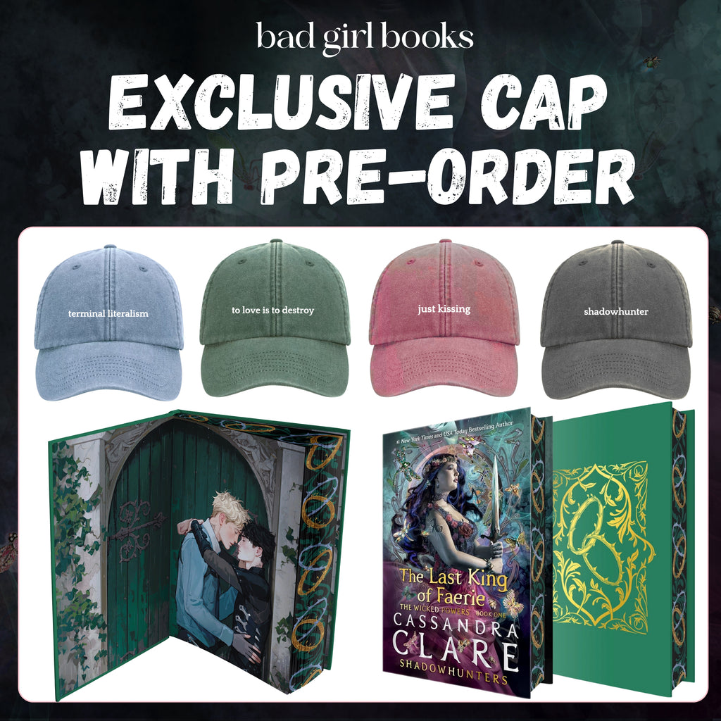 LIMITED PRE-ORDER: *FREE CAP WITH PURCHASE* The Last King of Faerie by Cassandra Clare (UK Special Edition)