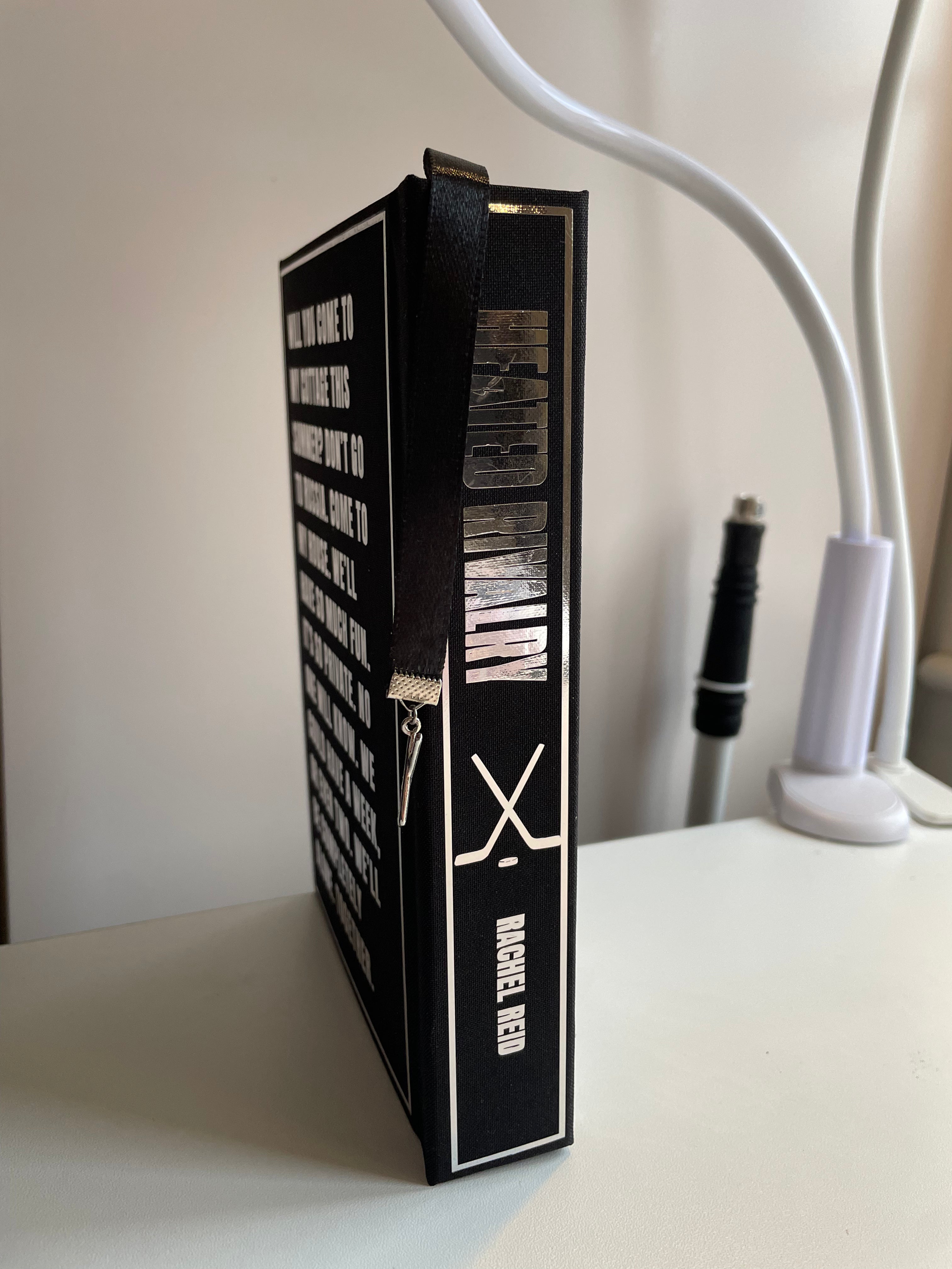 Heated Rivalry handmade re-binded special edition book (DELIVERY FEBRUARY 2027)