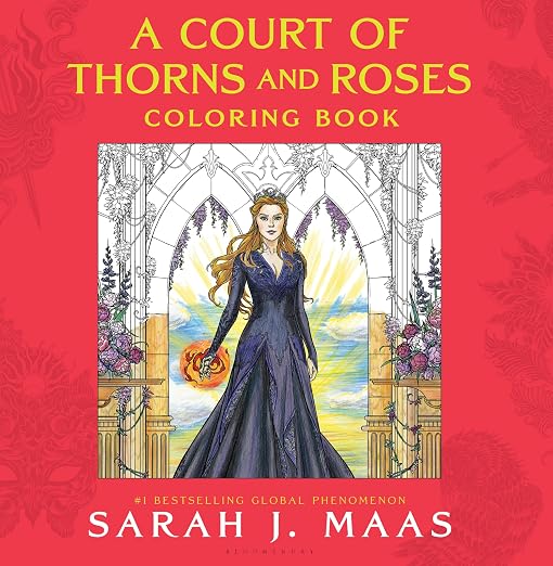 A Court of Thorns and Roses Colouring Book