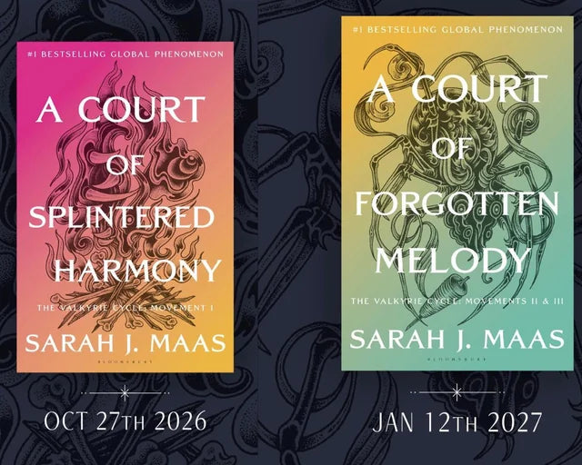 FIRST EDITION: A Court of Forgotten Melody: Book 7 in ACOTAR (A Court of Thorns and Roses) by Sarah J. Maas (UK Hardcover) PRE-ORDER OCTOBER