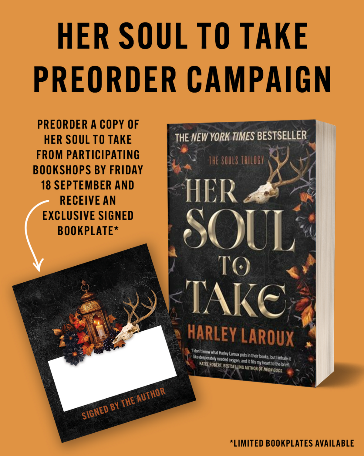 Her Soul to Take by Harley LaRue