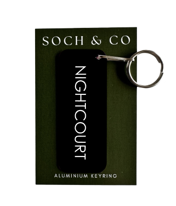 Nightcourt bookish ACOTAR keyring