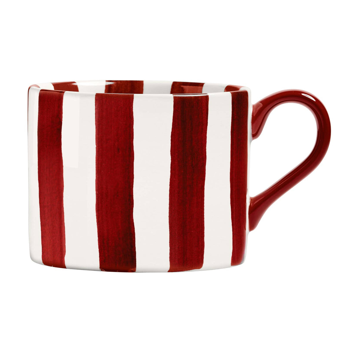 Stripes Mug Red