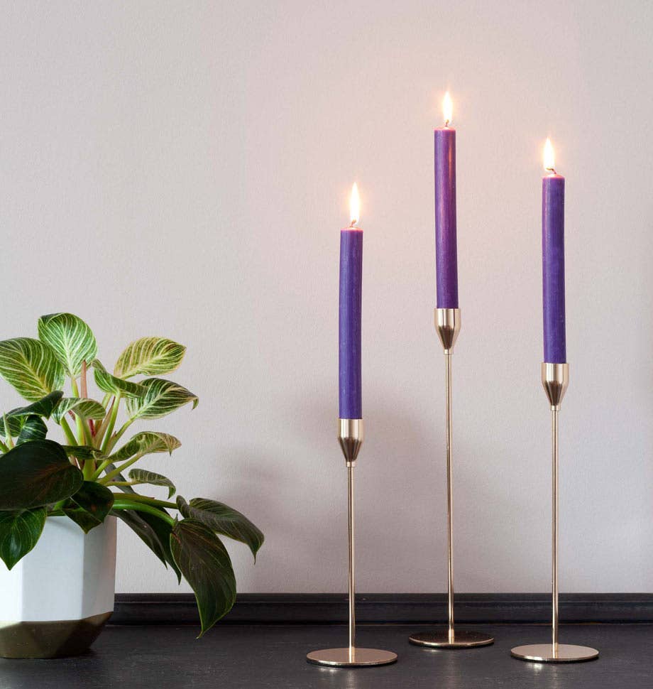 Shearer Candles - Purple 8 inch Dinner Candles