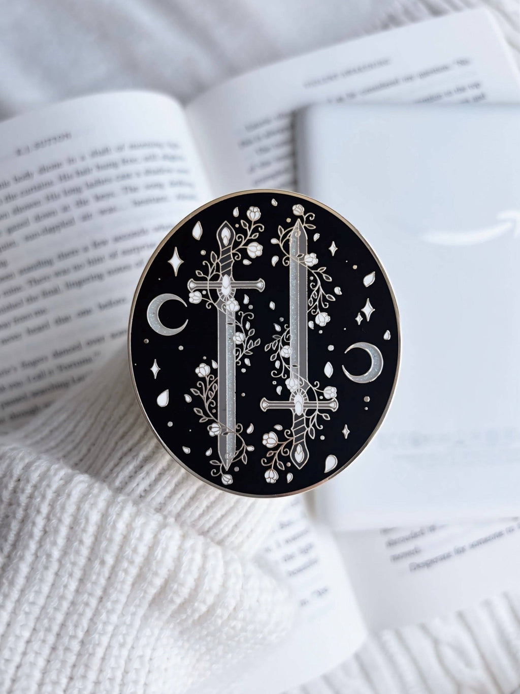 Silver Sword E-Reader Grip