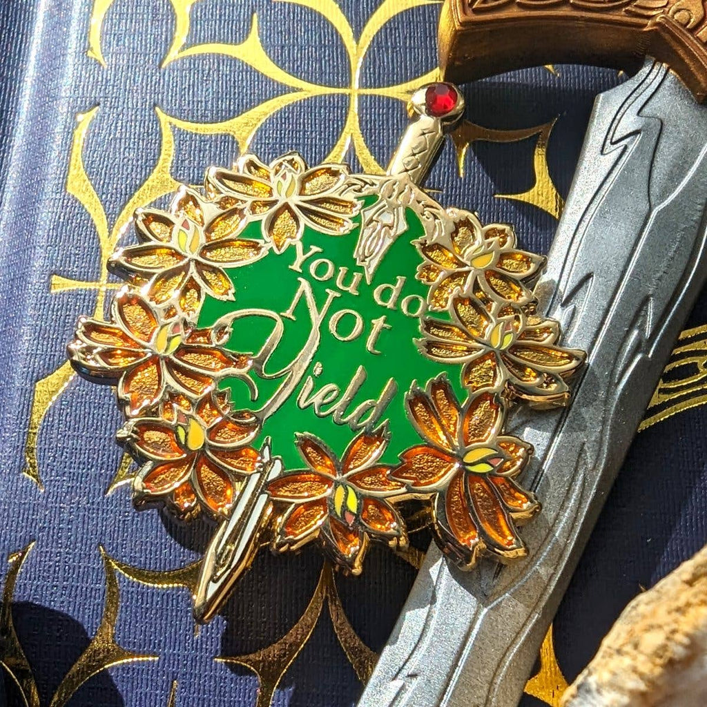 Geek and Artsy - You Do Not Yield Enamel Pin