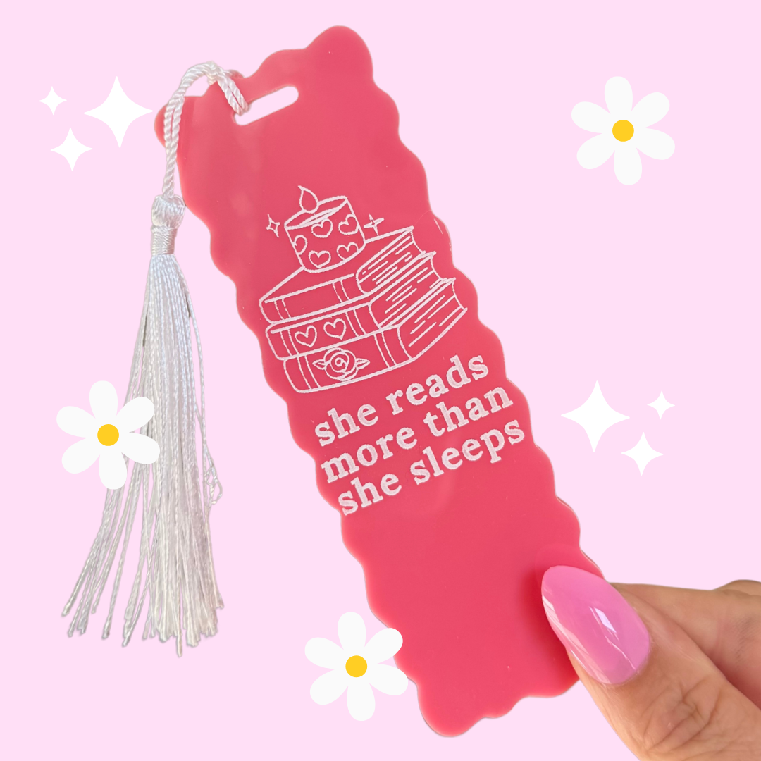 Honey Blue Lane - More Than She Sleeps Bookmark