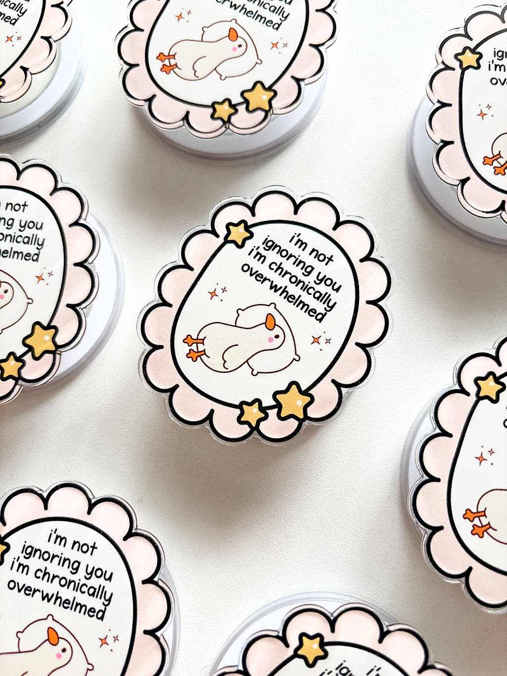 Silly goose Magnetic Grip for Kindle/Kobo/Smartphone