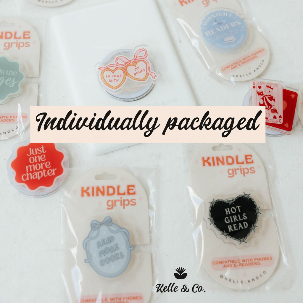 Kelle.andco - Emotional support kindle grip