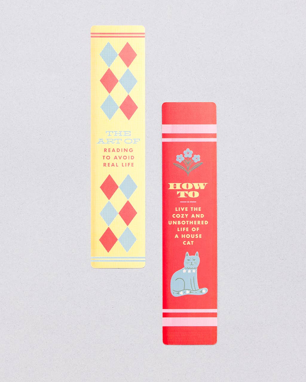 Novelty Bookmark Set, Book Spines