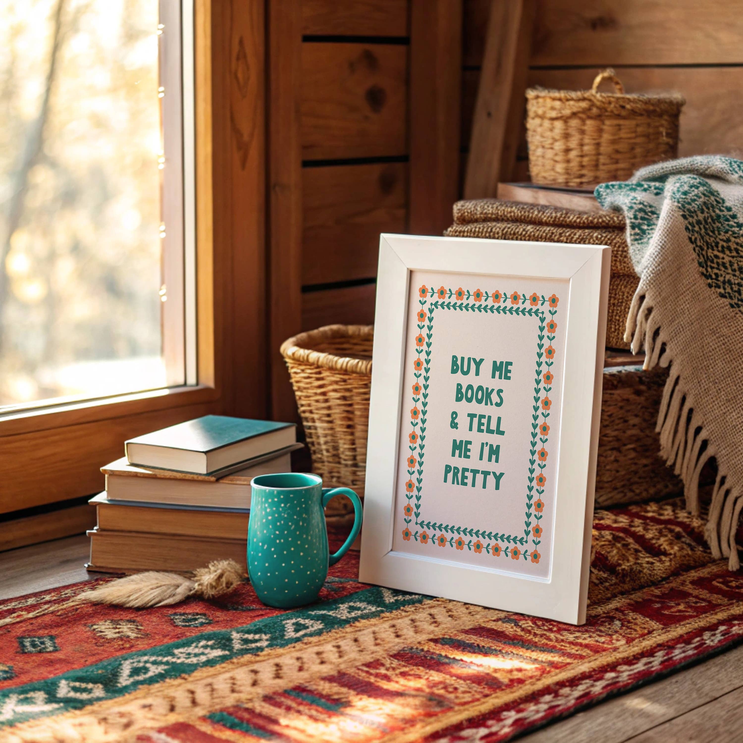 Buy Me Books and Tell Me I'm Pretty