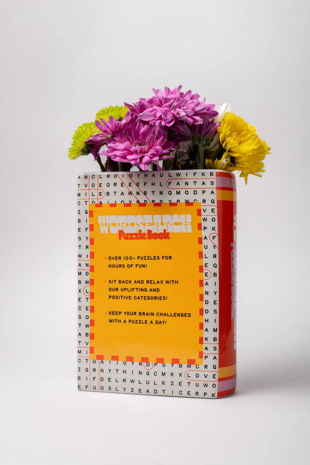 Book Vase, Word Search