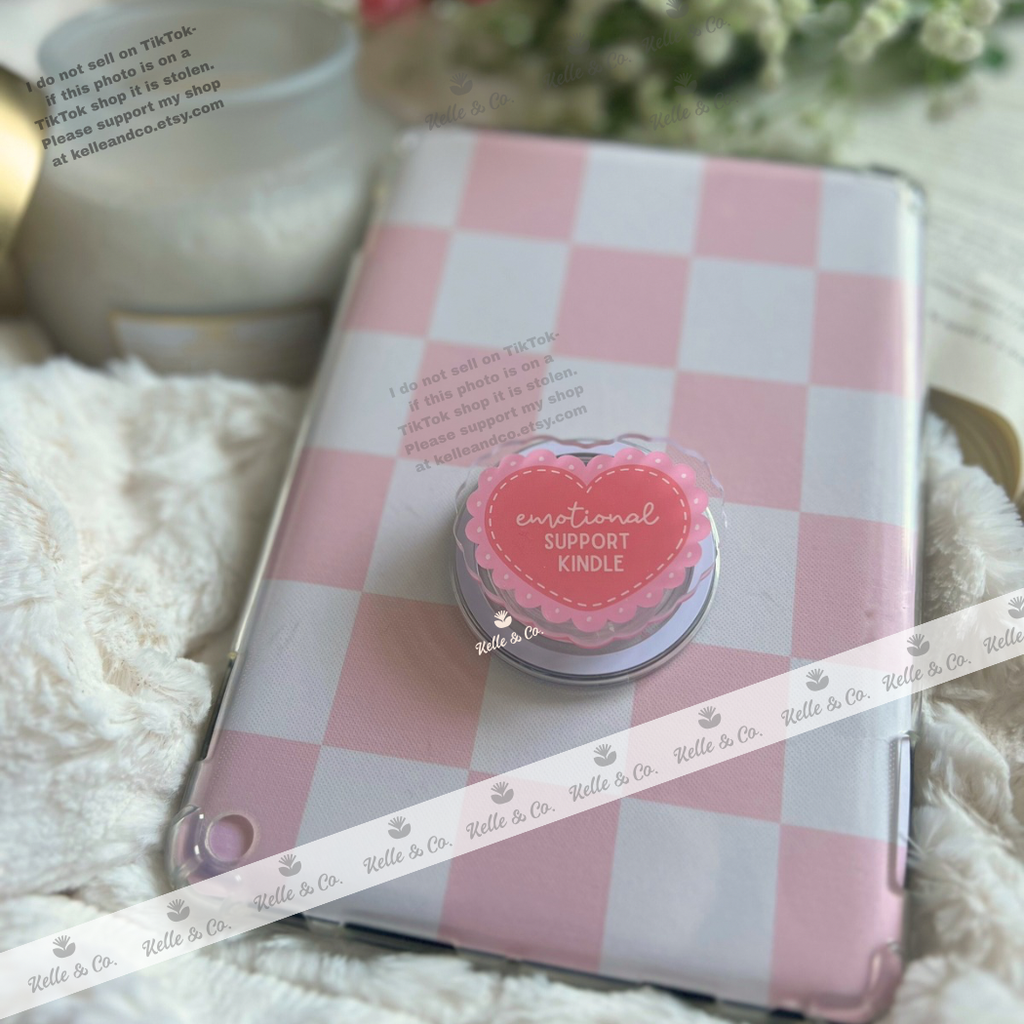 Kelle.andco - Emotional support kindle grip
