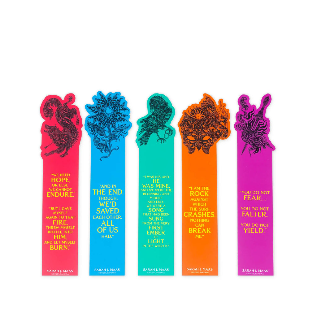 Sarah J Maas Bookmark Set - Acotar