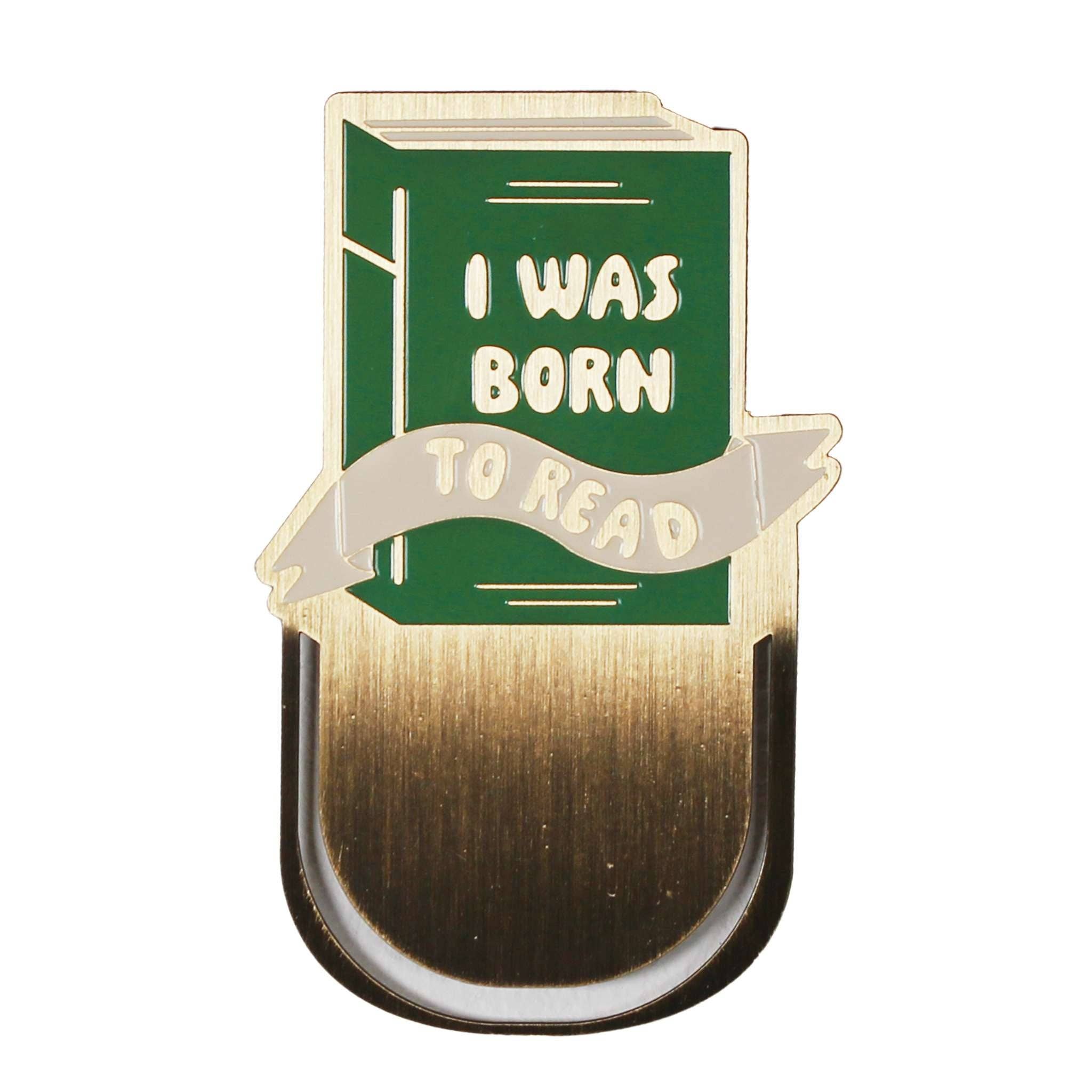 Bookmark Metal - Pulteney Press (Born to Read)
