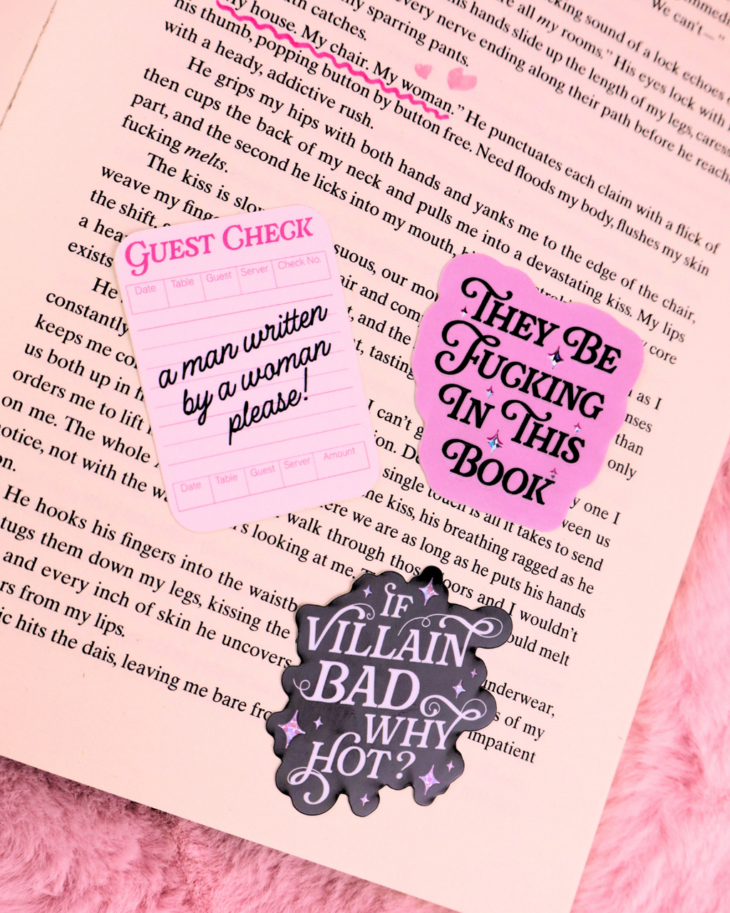 A Man Written By A Woman Please! Vinyl Waterproof Sticker