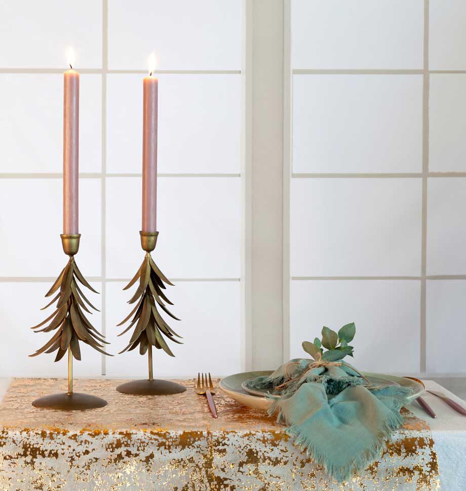 Shearer Candles - Dusty Pink 8 inch Dinner Candles