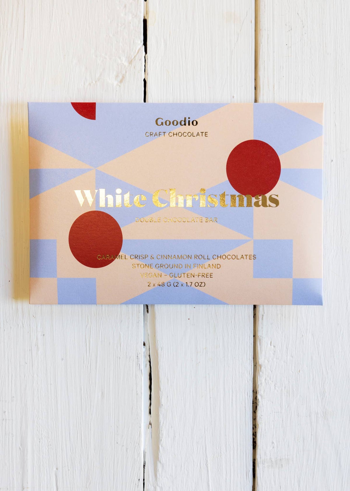 White Christmas Double chocolate bar
