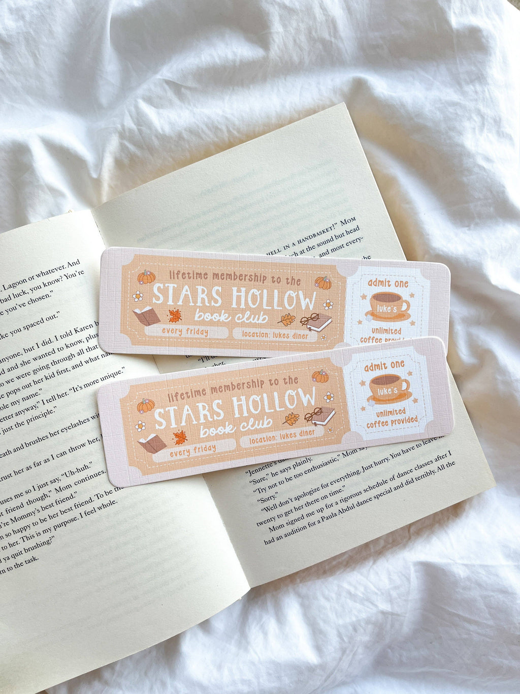 Autumn Festival Book Club Bookmark | Cosy Fall Bookmark