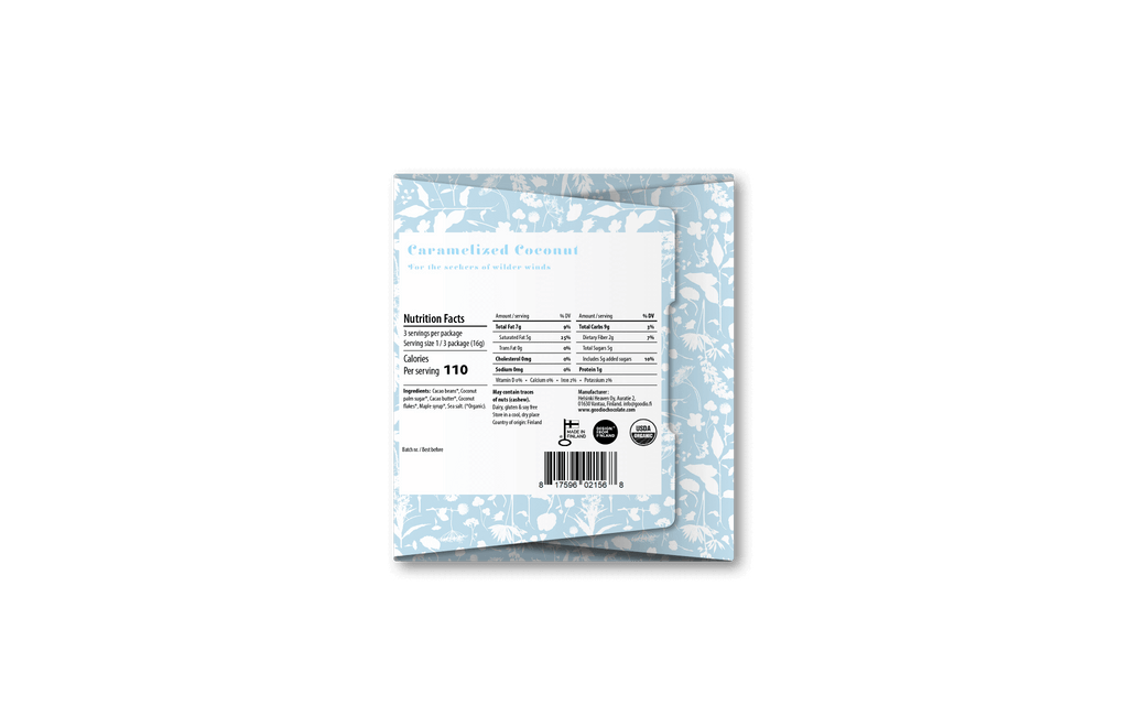 Goodio Chocolate - Caramelized Coconut Chocolate 51%