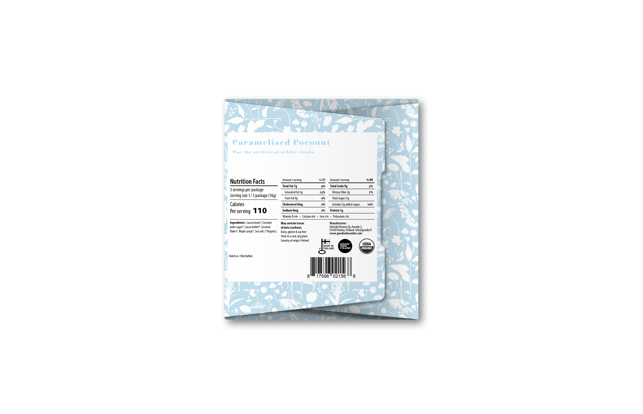 Goodio Chocolate - Caramelized Coconut Chocolate 51%