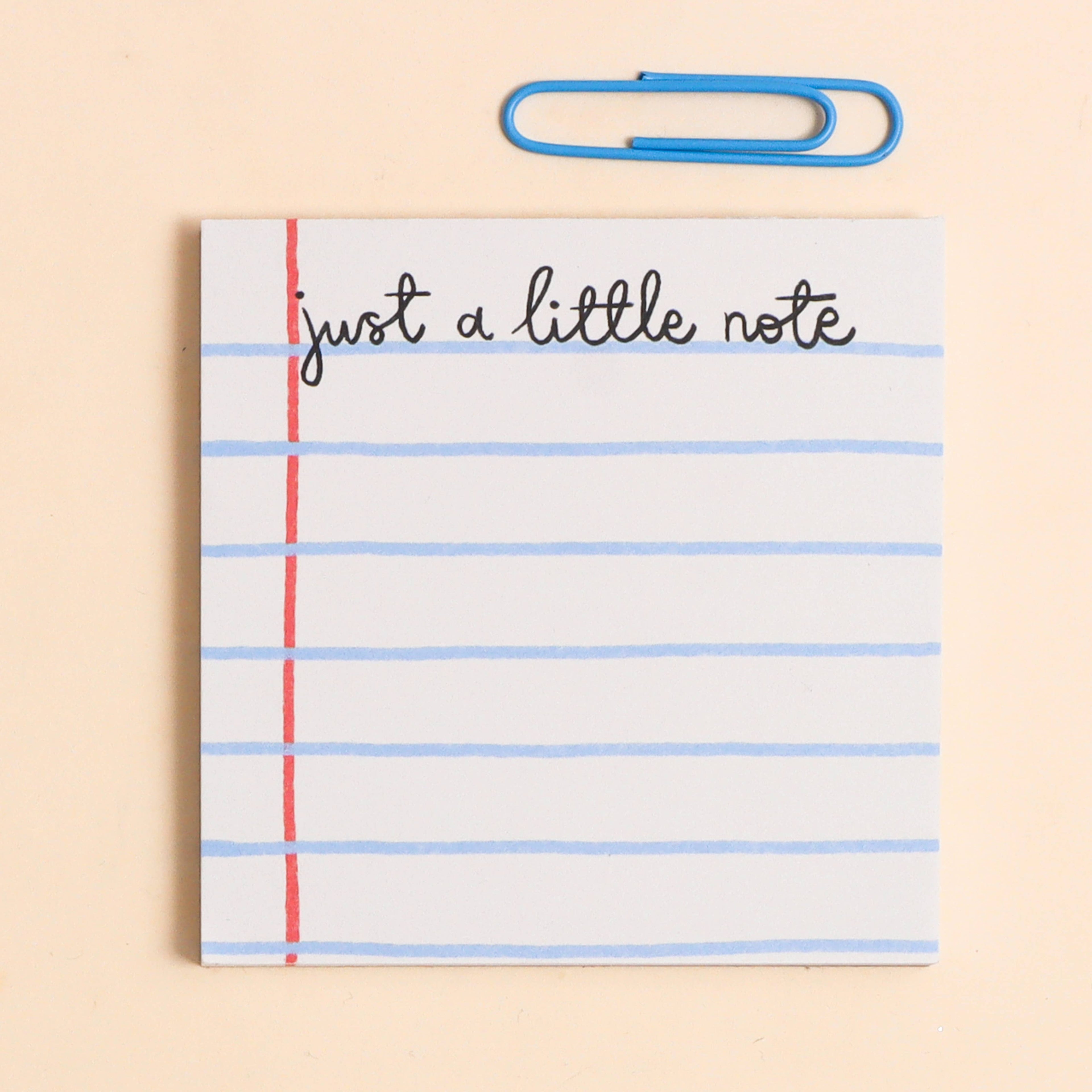 Laura Oh - just a little note memo pad
