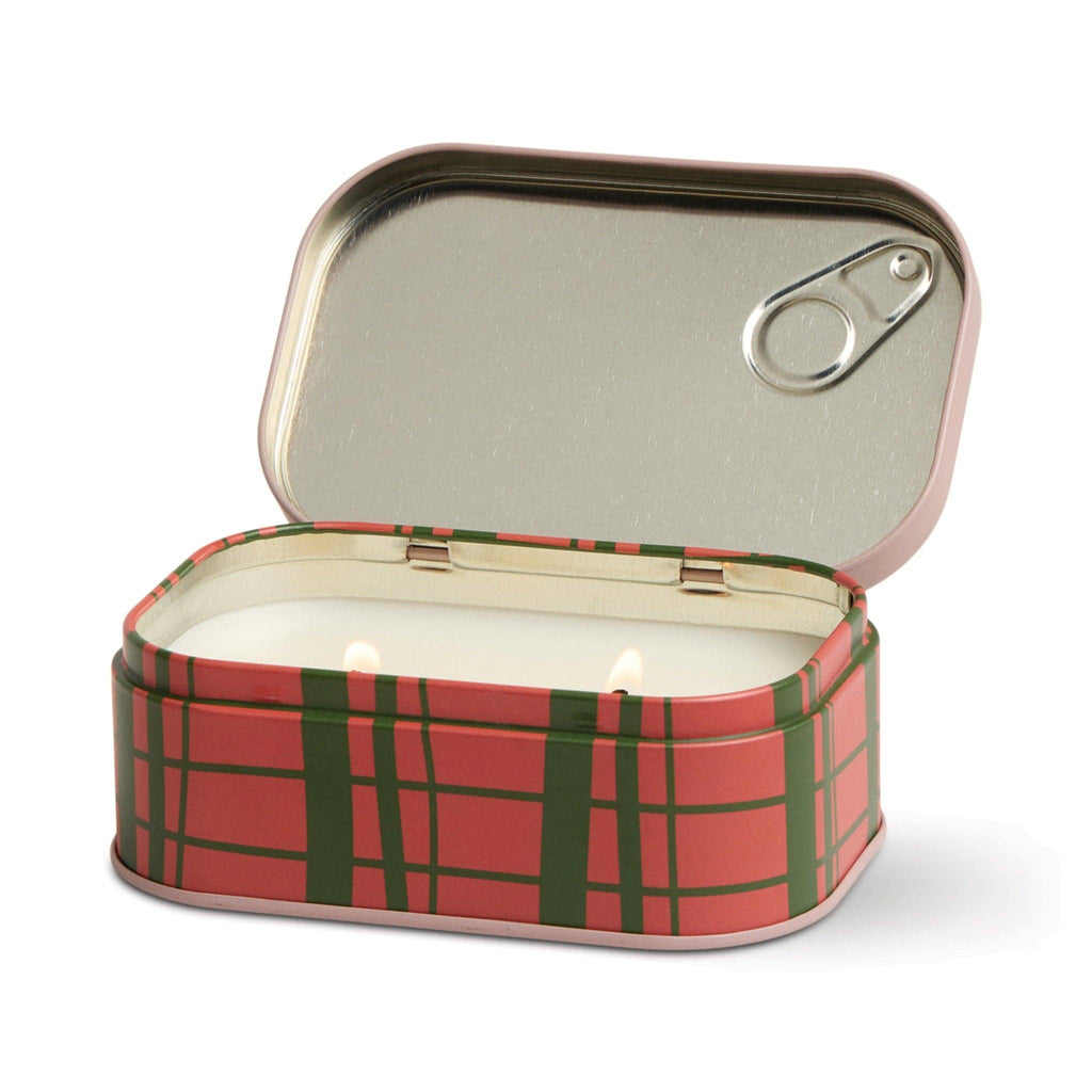 Bistro 4.5oz/127g Strawberry Printed Tin Candle - Strawberry